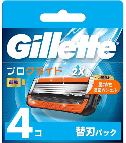 Amazon.co.jp: ジレット Gillette フュージョン 電動タイプ 替刃12コ入